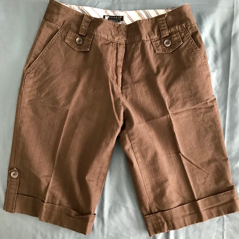 Chocolate Brown Carol Little Shorts